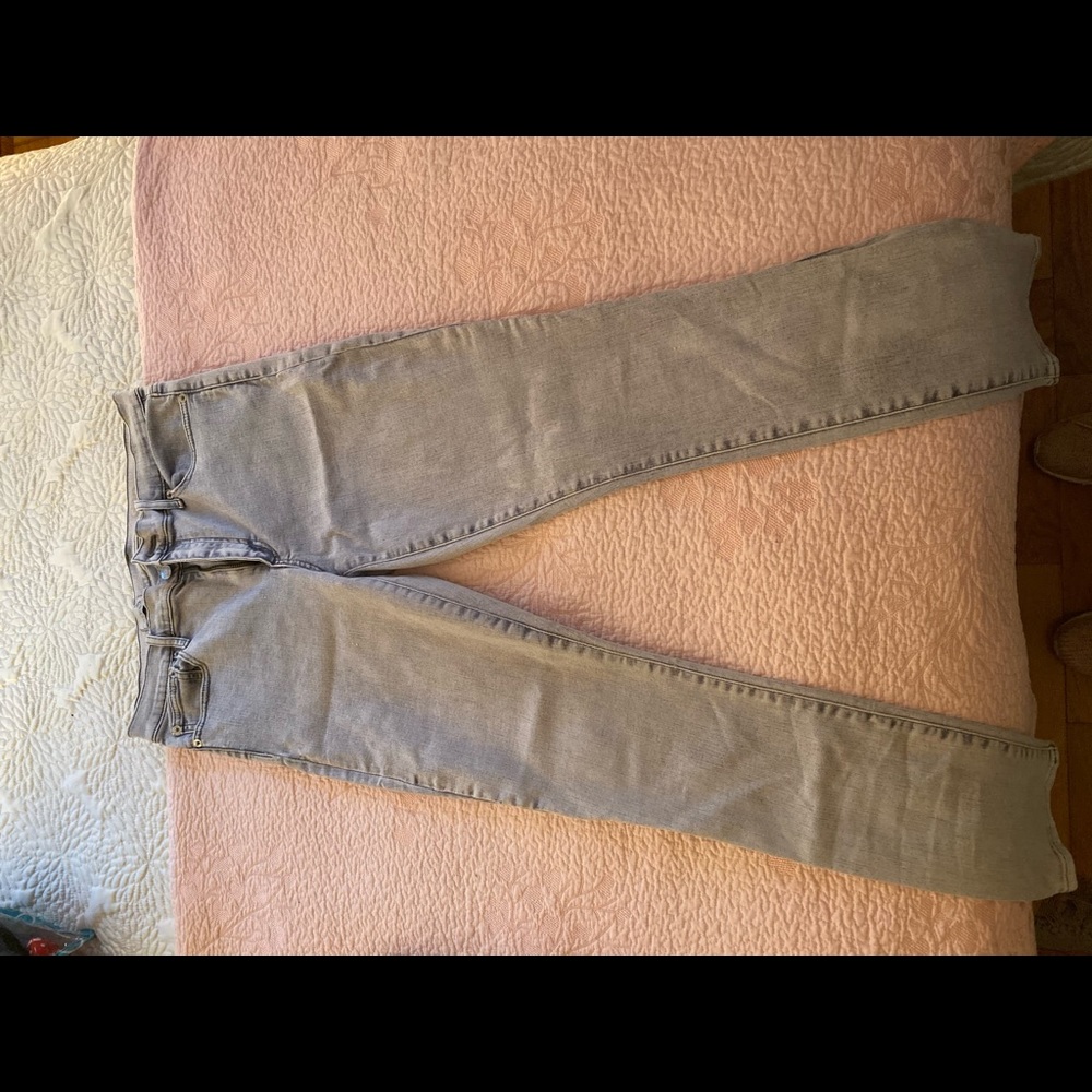 Gap skinny grey wash jeans